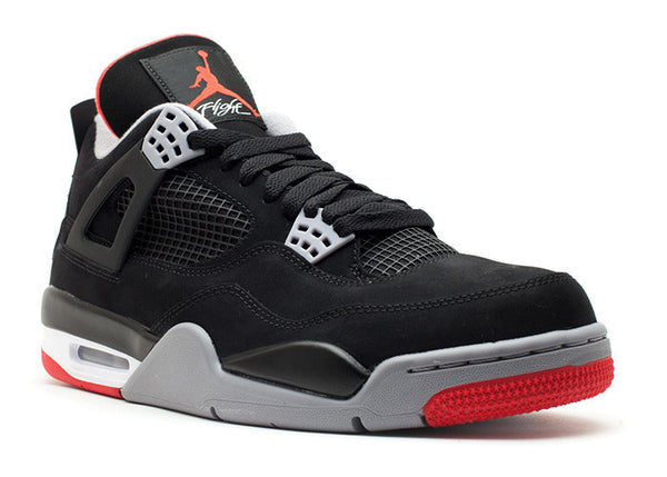 AIR JORDAN 4 RETRO BRED 2012 RELEASE