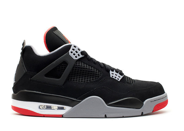 AIR JORDAN 4 RETRO BRED 2012 RELEASE
